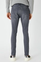 Gri Erkek Jeans 1KAM43209MD thumbnail 4