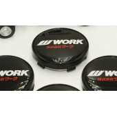 Work Logo Jant Göbeği Kapak Seti 60mm thumbnail 3