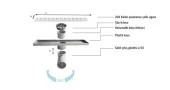 Sukar Duş Kanalı Plain 40 Cm Line 4E thumbnail 1