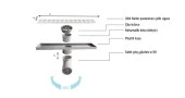 Sukar Duş Kanalı Plain 60 Cm Line 4E thumbnail 1