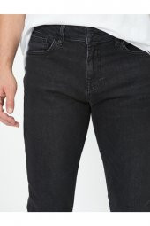 Erkek Gri Jeans 0YAM43858LD thumbnail 5