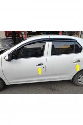 Renault Clio 4 Symbol Krom Kapı Kolu 2012 - 2019 Paslanmaz Çelik thumbnail 3