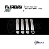 FAMS OTO AKSESUAR VW Jetta Krom Kapı Kolu 4 kapı 2011-2015 P. Çelik thumbnail 2