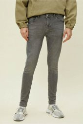 Erkek Jean Pantolon Gri thumbnail 3