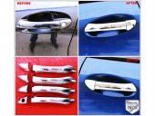 Mercedes C Klasse Uyumlu W203 Krom Kapı Kolu 4 Kapı 2000-2007 (SENSÖRLÜ) thumbnail 1