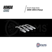 Honda Civic Krom Kapı Kolu 4 Kapı 2006-2012 P. Çelik thumbnail 2