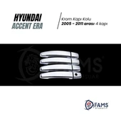 Hyundai Accent Era Krom Kapı Kolu 4 Kapı 2005-2011 P. Çelik thumbnail 4