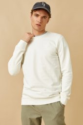 Basic Sweatshirt Pamuklu thumbnail 9