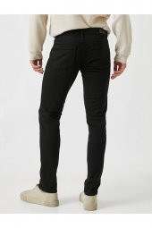 Erkek Jean Pantolon Siyah 2kam43323ld thumbnail 4