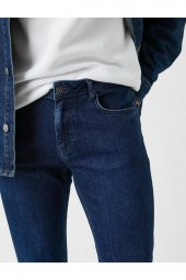 Erkek Jean Pantolon Mavi 2kam43340ld thumbnail 5