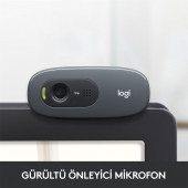 Logitech C270 HD 720P Webcam 960-001063 thumbnail 2
