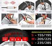 SERMATİK PRATİK KAR ZİNCİRİ SMALL  155 / 195 thumbnail 3