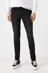 Erkek Siyah Jeans 1YAM43059MD thumbnail 3