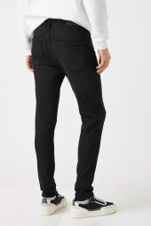 Erkek Siyah Jeans 1YAM43059MD thumbnail 4