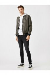 Erkek Siyah Jeans 1YAM43059MD thumbnail 7