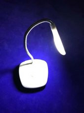 Mini Led Masa Lambası - Pilli Kitap Okuma Işığı - Led Lamba thumbnail 4