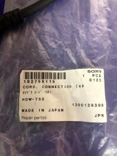 Sony HDW-750 Connection Kablo thumbnail 2