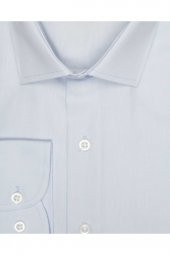 Slim Fit Beyaz Erkek Gömlek thumbnail 2