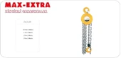 Max Extra 2 Ton 3 Metre Zincirli Caraskal thumbnail 2