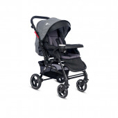 4 Baby Active Plus Çift Yönlü Bebek Arabası Gri thumbnail 1