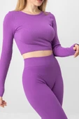 DoReMi Seamless Uzun Kollu Fitilli Büstiyer thumbnail 12