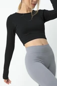 DoReMi Seamless Uzun Kollu Fitilli Büstiyer thumbnail 5