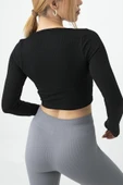 DoReMi Seamless Uzun Kollu Fitilli Büstiyer thumbnail 3