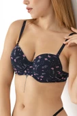 DoReMi Desenli Push Up Sütyen thumbnail 1
