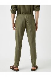 Tapered Fit Gabardin Pantolon thumbnail 3