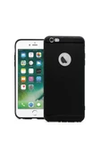 Apple iPhone 6S Plus Tıpalı Silikon Kılıf Siyah thumbnail 1