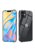 Apple iPhone 12 Mini 5.4'' Şeffaf Tank Silikon Kapak thumbnail 1