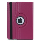 Apple iPad 10.2'' 8. Nesil (A2270-A2428-A2429-A2430) Deri Kapaklı 360 Kılıf Mor thumbnail 2