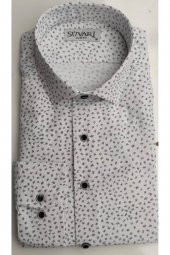 Süvari Classics Slim Fit Desenli Gömlek thumbnail 1