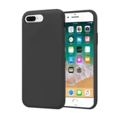 Apple iPhone 8 Plus İnce Mat Silikon Kılıf Siyah thumbnail 1