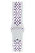Apple Watch Series SE 40 MM Fileli Kordon Beyaz-Mor thumbnail 1