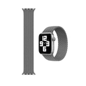 Apple Watch 7 45 MM Tek Parça SMALL Hasır Kordon Gri thumbnail 2