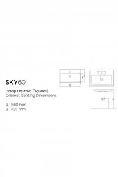 Karen Banyo Sky 60 Lavabo thumbnail 2