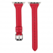 E2M Apple Watch 42-44mm KRD-13 Deri Mavi Kordon thumbnail 2