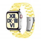 E2M Apple Watch 42-44mm KRD-22 Candy Sarı Kordon thumbnail 2