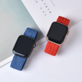 E2M Apple Watch 42-44mm KRD-15 Örgü Pembe Kordon M thumbnail 1