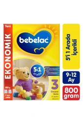 Bebelac 3 Devam Sütü 9 Ay+ 800 gr thumbnail 1