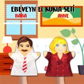 2 Parça Tox Ebeveyn El Kukla Set , Eğitici Oyuncak thumbnail 2