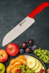 SürLaz Craft Santoku Şef Bıçağı Japon Stili thumbnail 3