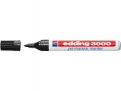 EDDING PERMANENT MARKOR SIYAH 10 LU (E3000) thumbnail 1