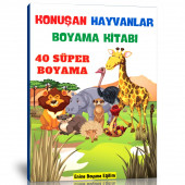 Konuşan Hayvanlar Boyama Kitabı thumbnail 1