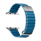 Apple Watch 7 41mm KRD-78 Suni Deri Kordon thumbnail 8