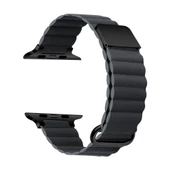 Apple Watch 7 41mm KRD-78 Suni Deri Kordon thumbnail 5