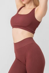 DoReMi Seamless Fitilli Spor Sütyeni thumbnail 3