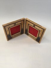 Çiftli Bambu Fotoğraf Çerçevesi 4,5x4,5 cm thumbnail 3