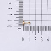 Amazon 14 Ayar Altın Tragus Küpe thumbnail 6